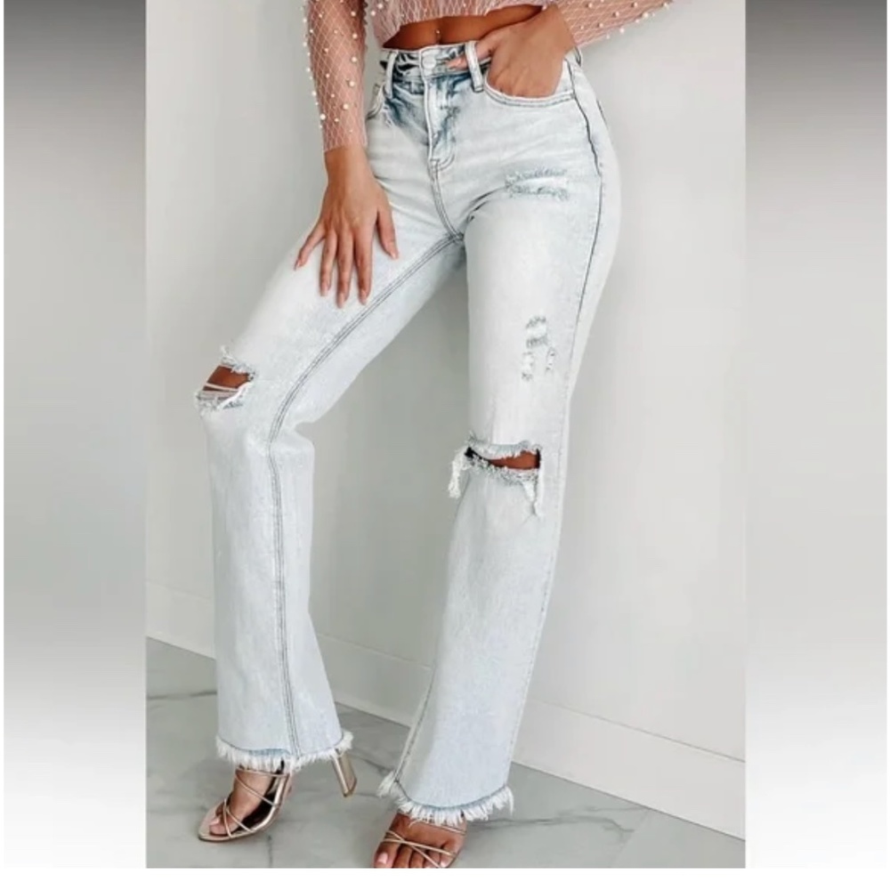 Val High Rise Distressed Risen Jeans - Picture 6 of 6